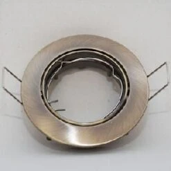 DAR Lighting Antique Brass Fixed Downlight Low Voltage 12v 50w Max