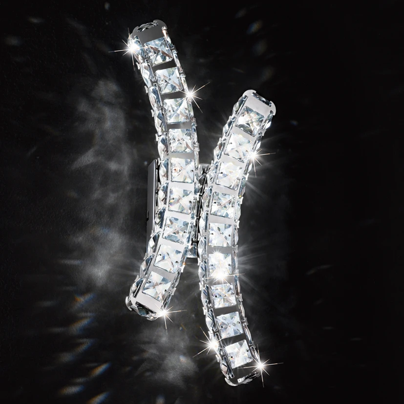 Eglo 39004 TONERIA LED High-Quality Crystal Wall Light 1 Eglo 39004 TONERIA LED High-Quality Crystal Wall Light