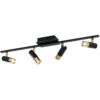 Eglo 39147 TOMARES LED Aluminium Multi Headed Spot Light