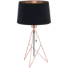 Eglo 39178 CAMPORALE E27 Cord-Switch Steel Table Lamps
