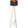 Eglo 39229 CAMPORALE E27 Foot-Switch Black/Copper Floor Lamps