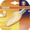 Osram Relax 40W E14 SES 340Lm Dimmable Warm White Candle Light Bulb