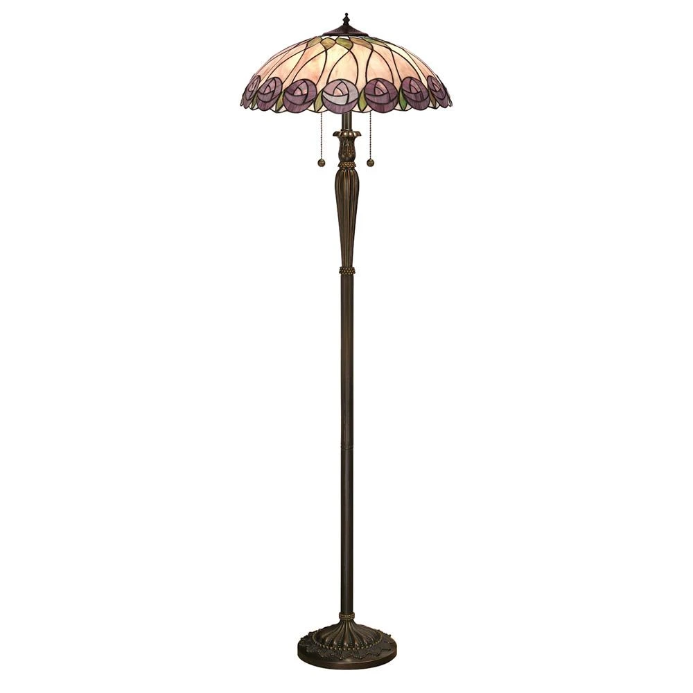 Interiors 1900 T049SH50-T046FB Tiffany Hutchinson Floor Lamp 2 Interiors 1900 T049SH50-T046FB Tiffany Hutchinson Floor Lamp - Image 2