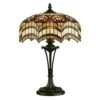 Interiors 1900 TG67SHM-TB10M Tiffany Vesta Small Table Lamp