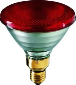 Philips 150W 230V ES E27 PAR38E Red Infrared Reflector Lamp