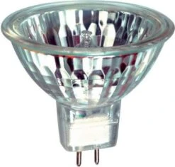 Philips 411907 20W 12V GU5.3 MR16 10° Closed Halogen Dichroic Light Bulb