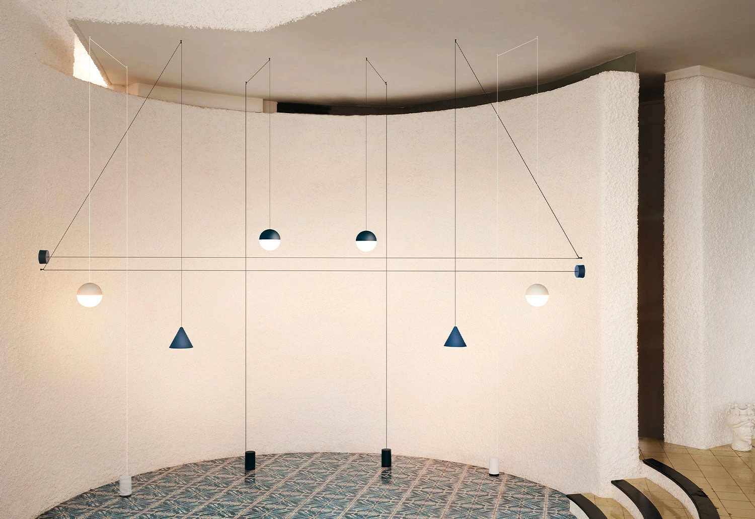 Flos String Light Sphere Pendant 6 Flos String Light Sphere Pendant - Image 6