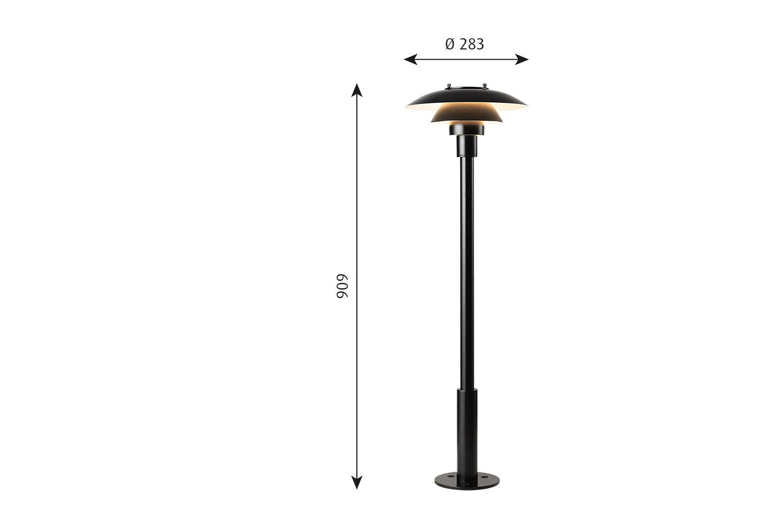 Louis Poulsen PH 3-2 1/2 Outdoor Bollard 5 Louis Poulsen PH 3-2 1/2 Outdoor Bollard - Image 5