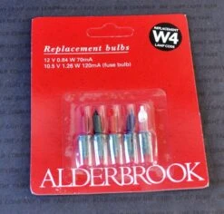 Alderbrook W4 12V 0.84W 70mA Push In Multi Colour Fairy Lights X4