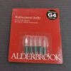 Alderbrook G4 6V 0.72W 120mA Push In Clear Fairy Lights X4