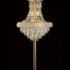 Diyas IL32103 Alexandra French Gold/Crystal 6 Light Table Lamp