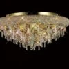 Diyas IL32106 Alexandra French Gold/Crystal 7 Light Ceiling Light