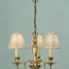 Interiors 1900 CA1SHB-ABY1002P3 Rochamp Asquith 3Lt Pendant & Beige Shades