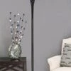 Interiors 1900 T026SH40-TG08BU Tiffany Astoria Uplighter Floor Lamp