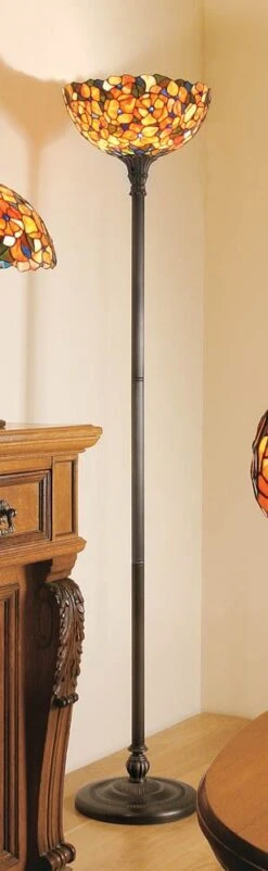 Interiors 1900 TV38/M-FL395 Tiffany Josette Floor Lamp