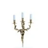 Impex Lighting SMBB00403/PB Louis 3 Light Polished Brass Wall Light