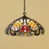 Interiors 1900 Diana 16" 410mm Tiffany Hanging Pendant Light