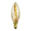 Eglo Vintage Twisted Filament 40W 220-240V SES E14 Candle Lamp