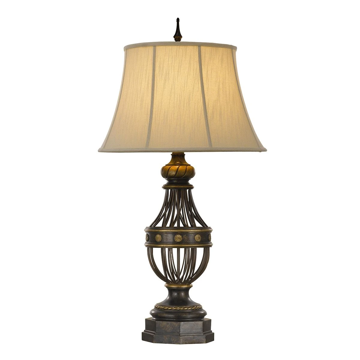 Feiss FE/AUGUSTINE TL Augustine 1lt Table Lamp 1 Feiss FE/AUGUSTINE TL Augustine 1lt Table Lamp