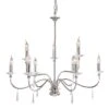 Elstead FP9 POL NICKEL Finsbury Park 9lt Chandelier Polished Nickel
