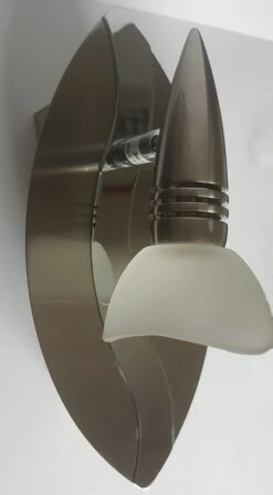 DAR HEL0746 Helios Satin Chrome 1 Light Directional Spot Light Bulb Included -Light Haven Shop h h e hel0746 image2