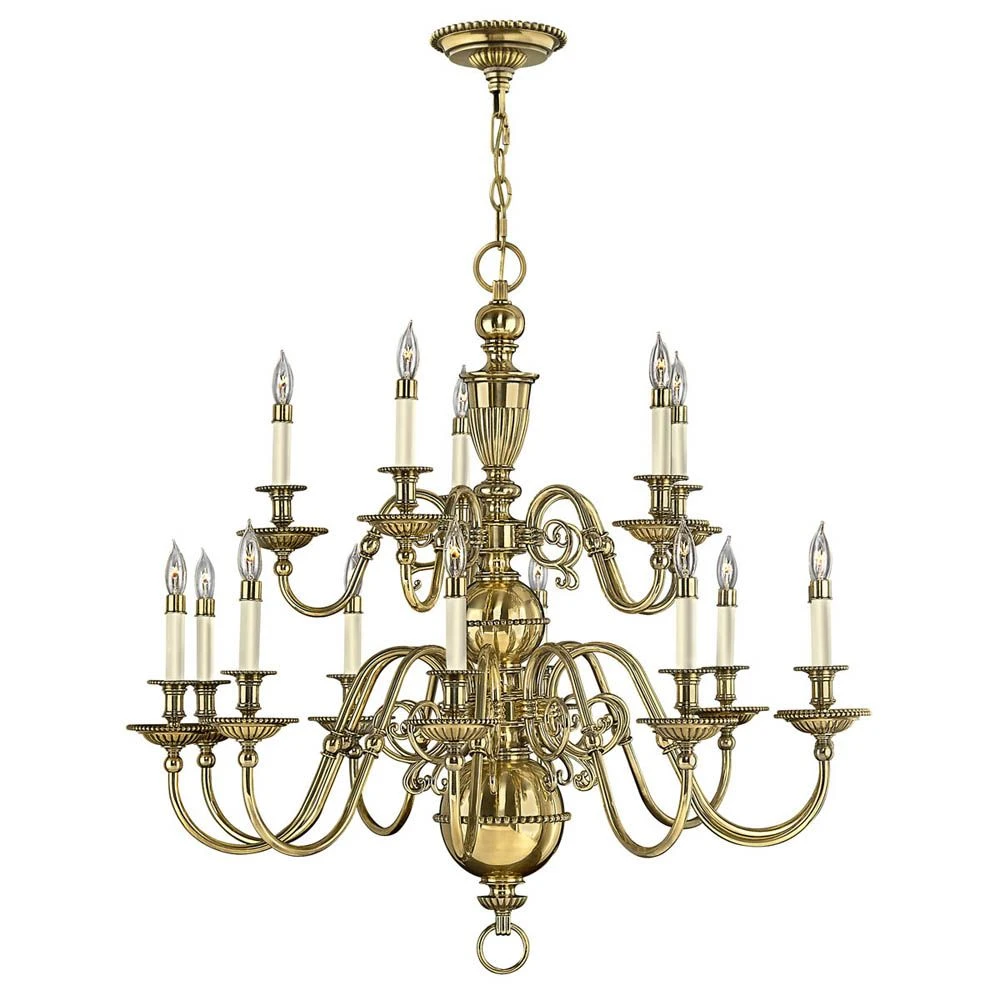 Hinkley HK/CAMBRIDGE15 Cambridge 15lt Chandelier 1 Hinkley HK/CAMBRIDGE15 Cambridge 15lt Chandelier