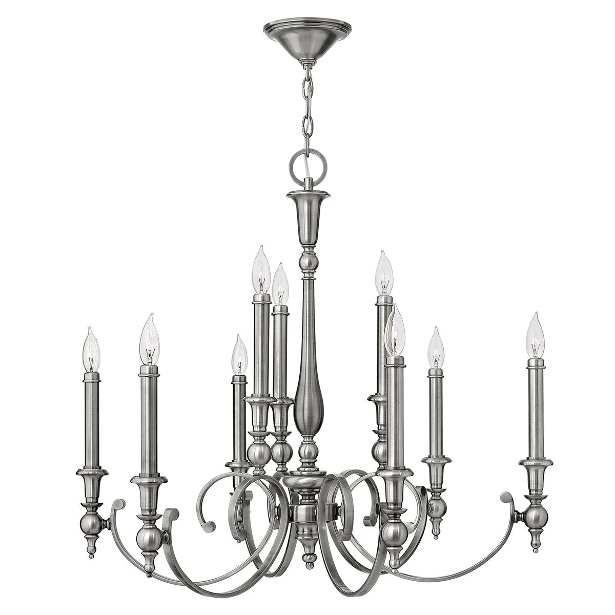 Hinkley HK/YORKTOWN9 Yorktown 9lt Chandelier 1 Hinkley HK/YORKTOWN9 Yorktown 9lt Chandelier