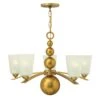 Hinkley HK/ZELDA5 VS Zelda 5lt Chandelier Vintage Brass
