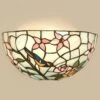 Interiors 1900 Hummingbird T034W Tiffany Wall Light