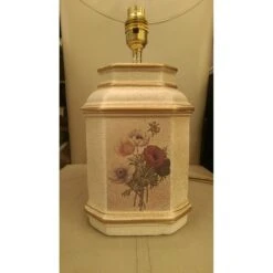 L2C1.WIS40 DAR WISLEY TRADITIONAL CERAMIC TABLE LAMP BASE