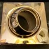 FirstLight LV1004BR Eyeball Square Low Voltage Downlight In Brass Finish