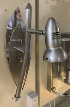 DM WALKER Single Wall Or Ceiling Mounted Spot Light 360 Degree Directional Beam