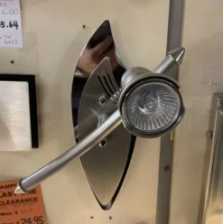 DM WALKER Single Wall Or Ceiling Mounted Spot Light 360 Degree Directional Beam -Light Haven Shop i i m img 0387