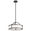 Kichler KL/EMORY/P/S OZ Emory Olde Bronze 3 Light Pendant/Semi Flush Light