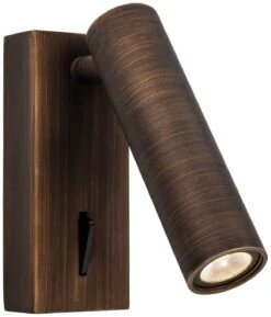 Firstlight 3456BZ Solo LED Wall Light (Switched)