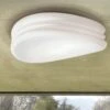 Mantra M3623 Mediterraneo Ceiling/Wall 3 Light E27 Large, Frosted White Glass