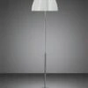 Mantra M3722 Miss Floor Lamp 3 Light E27, Gloss White/Polished Chrome