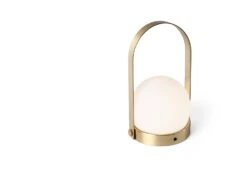 Menu Carrie Table Lamp, Brushed Brass -Light Haven Shop menu norm architects carrie table lamp brushed brass 2