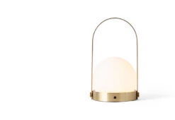 Menu Carrie Table Lamp, Brushed Brass -Light Haven Shop menu norm architects carrie table lamp brushed brass 3