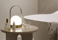 Menu Carrie Table Lamp, Brushed Brass -Light Haven Shop menu norm architects carrie table lamp brushed brass 5