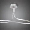 Mantra M4980 Nur Semi Ceiling 40W LED 3000K, Silver/Frosted Acrylic/Polished Chrome