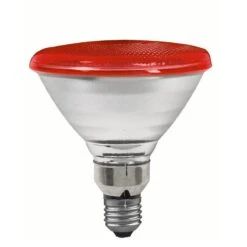 Paulmann 80W 230V ES E27 PAR38 30° Halogen Red Reflector Lamp