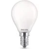 Philips LED 6.5W=60W 806lm SES/E14 Golf Ball Round Opal Warm White Lamp