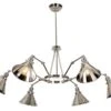 Elstead PV6 PN Provence 6 Arm Chandelier