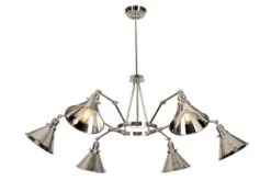 Elstead PV6 PN Provence 6 Arm Chandelier
