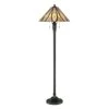Elstead QZ-VICTORY-FL Quiozel Victory Tiffany Standard Lamp