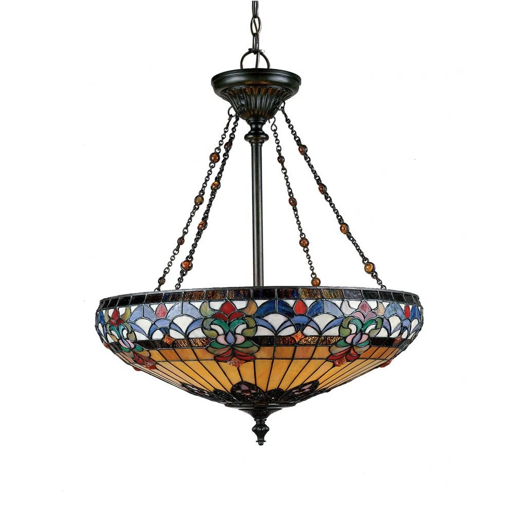 Quoizel QZ/BELLEFLEUR/P Belle Fleur Pendant *Last One Display Model* 1 Quoizel QZ/BELLEFLEUR/P Belle Fleur Pendant *Last One Display Model*