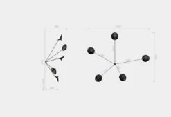 Light Haven Shop -Light Haven Shop serge mouille applique spider 5 1