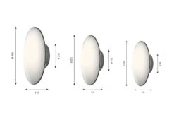 Louis Poulsen AJ Eklipta Wall/Ceiling Light, 1959 -Light Haven Shop twentytwentyone Louis Poulsen Arne Jacobsen AJ Eklipta Wall 4