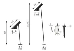 Louis Poulsen AJ Garden Bollard 17 Louis Poulsen AJ Garden Bollard -Light Haven Shop twentytwentyone Louis Poulsen Arne Jacobsen AJ Garden Bollard 10 4de40ac6 8543 40b9 84e6 1508b639aae9